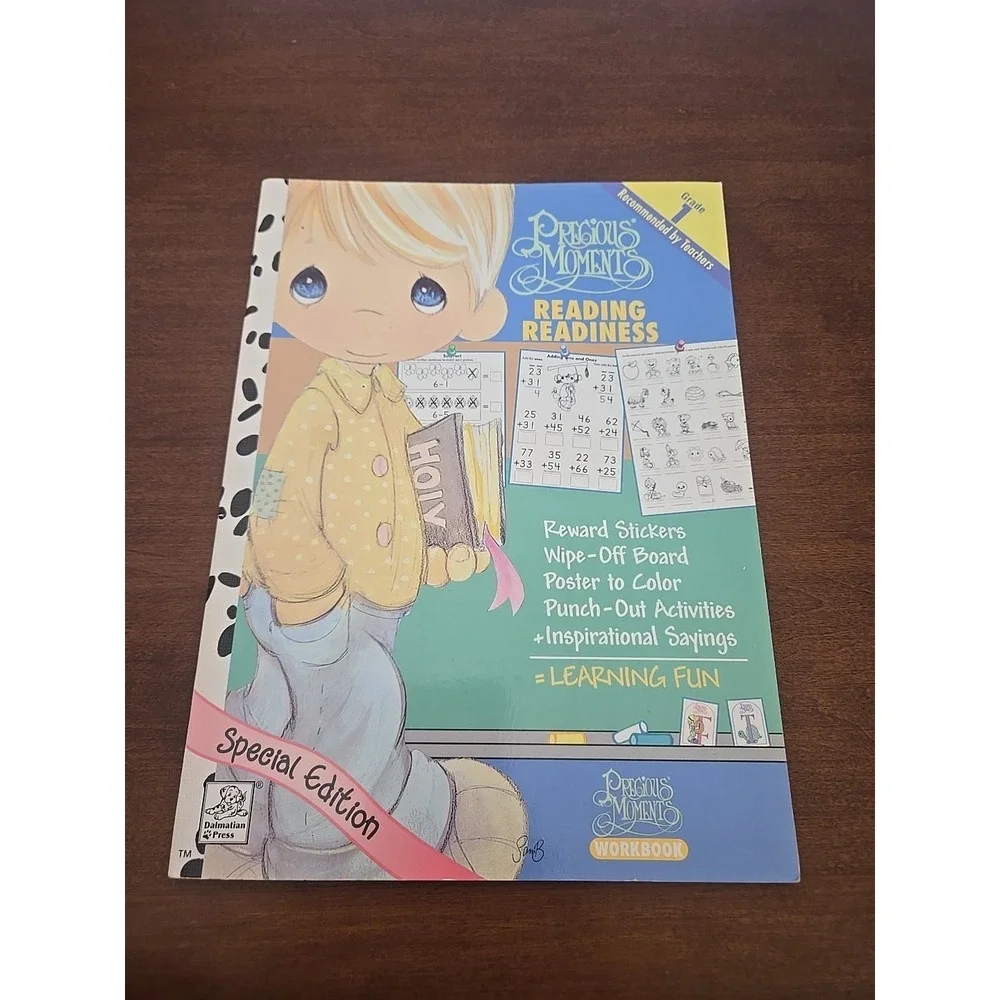 Precious‎ Moments Christian Homeschool Workbooks Lot of 3 Pre-K Phonics